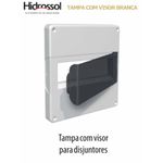 TAMPA C/ VISOR PVC COND BCO 20X20 HIDROSSOL