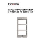 ESPELHO PVC COND CZ 3 MOD MG SLEEK 4X2 HIDROSSOL