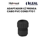 ADAPTADOR COM PRENSA CABO PVC COND PTO 1