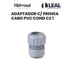 ADAPTADOR COM PRENSA CABO PVC COND CINZA 1