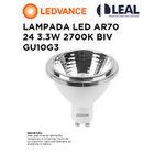 LÂMPADA LED AR70 3.3W 2700K BIVOLT GU10 LEDVANCE