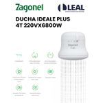 DUCHA IDEALE PLUS 4T 220VX6800W ZAGONEL 