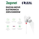 DUCHA MOVE ELETRÔNICA 220VX6800W ZAGONEL 