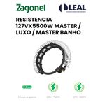 RESISTÊNCIA 127VX5500W MASTER / LUXO / MASTER BANHO ZAGONEL