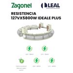 RESISTÊNCIA 127VX5800W IDEALE PLUS ZAGONEL