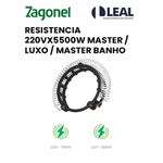 RESISTÊNCIA 220VX5500W MASTER / LUXO / MASTER BANHO ZAGONEL