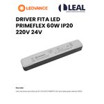 DRIVER FITA LED PRIMEFLEX 120W IP20 110/240V LEDVANCE