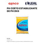 PH CERTO ESTABILIZANTE DE PH 2KG GENCO 