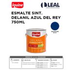 Tinta Esmalte Brilhante Delanil Madeiras e Metais 750ml Azul Del Rey