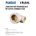 JOELHO 90 TRANSICAO RF CPVC 22MM X 1/2 PLASTILIT