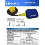 CHAVE BOIA LUKMA 16A COM 2M