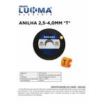ANILHA 2,5-4,0MM *T* LUKMA PACOTE COM 1000
