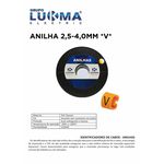 ANILHA 2,5-4,0MM *V* LUKMA PACOTE COM 1000