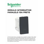 MODULO INTERRUPTOR PARALELO 10A STELLAR BLACK ORION