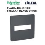 PLACA 4X4 2 MÓDULOS STELLAR BLACK ORION