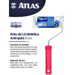 ROLO DE PINTURA ANTI-GOTA 5CM ATLAS