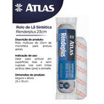 ROLO DE PINTURA RENDEPLUS 23CM ATLAS