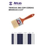 TRINCHA 396 COM CERDAS BRANCAS 2.1/2