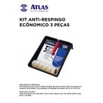 KIT DE PINTURA ANTI-RESPINGO ECÔNOMICO 3 PEÇAS