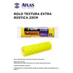 ROLO TEXTURA EXTRA RÚSTICA 23CM ATLAS