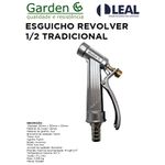 ESGUICHO REVOLVER 1/2 TRADICIONAL GARDEN