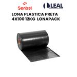 LONA PLÁSTICA PRETA 4X100 12KG LONAPACK