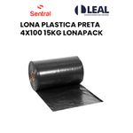 LONA PLÁSTICA PRETA 4X100 15 KG LONAPACK