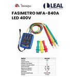 FASIMETRO MFA-840A LED 400V MINIPA