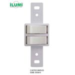Conjunto 2 Interruptores Simples 6A 250V Stylus Ilumi