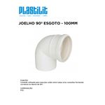 JOELHO 90º ESG 100 PLASTILIT
