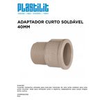Adaptador Curto Soldavel 40X1.1/4 PLASTILIT
