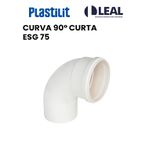 Curva 90° Curta PVC para Esgoto 75mm ou 3