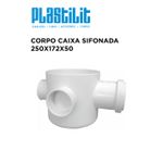 Caixa Sifonada Quadrada 250X172X50 PLASTILIT