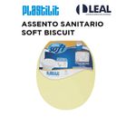 Assento Sanitário Soft Close BISCUIT PLASTILIT