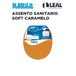 Assento Sanitário Soft Close CARAMELO PLASTILIT