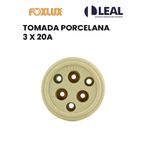 Tomada Externa Polarizada, Porcelana, 20A/0-380V 2 pólos