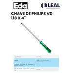 CHAVE DE PHILIPS VD 1/8 X 4