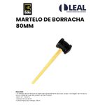 MARTELO DE BORRACHA 80MM EDA
