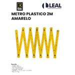 METRO PLÁSTICO 2M AMARELO EDA