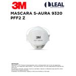 MASCARA S-AURA 9320 PFF2 Z 3M