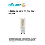 LÂMPADA LED G9 5W BIVOLT 6500K GALAXY