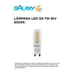 LAMPADA G9 LEDPIN 7W 6500K BRANCO FRIO BIVOLT GALAXY