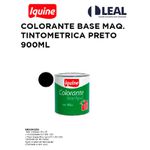 COLORANTE BASE MÁQUINA TINTOMETRICA PRETO 900ML IQUINE