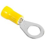 TERMINAL OLHAL FURO 8.6MM FIO 4.0-6.0MM AMARELO PCT100 DECORLUX