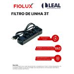 FILTRO DE LINHA 3 TOMADAS FIOLUX