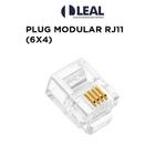 PLUG MODULAR RJ11 (6X4)