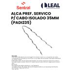 ALÇA PREFORMADA SERVIÇO PARA CABO ISOLADO 35MM (PADI235)