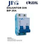 DISJUNTOR DIN BIPOLAR 25A JNG
