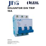 DISJUNTOR DIN TRIPOLAR 10A JNG