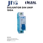 DISJUNTOR DIN UNIPOLAR 100A JNG